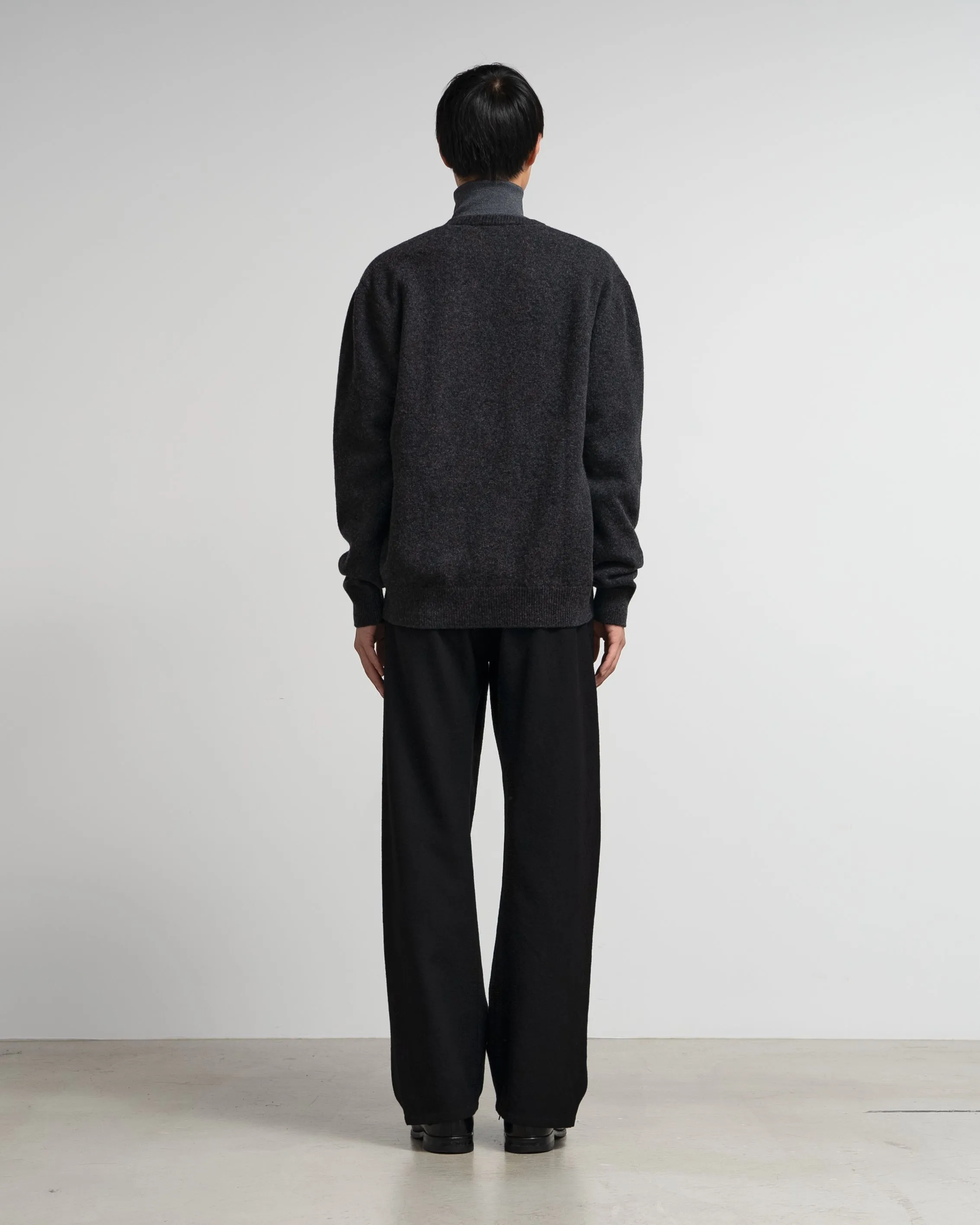 -SALE- BELTED TWISTED TAILORED PANTS