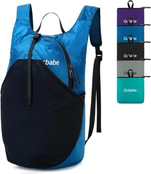 15L Small Packable Lightweight Backpack Hiking Daypack Water Resistant Foldable Outdoor Camping Travel Bag for Women Men