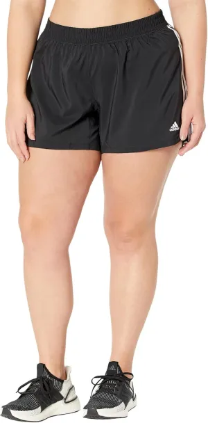 adidas Women's Pacer 3-Stripes Woven Shorts