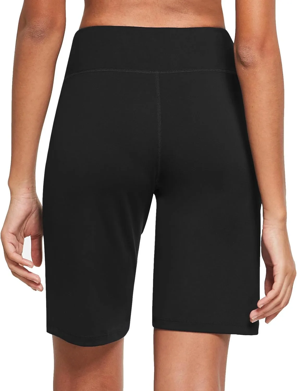 baleaf Women's Bermuda Long Shorts 10" Knee Length High Rise Athletic Shorts Pull On Workout Walking Golf Running Summer