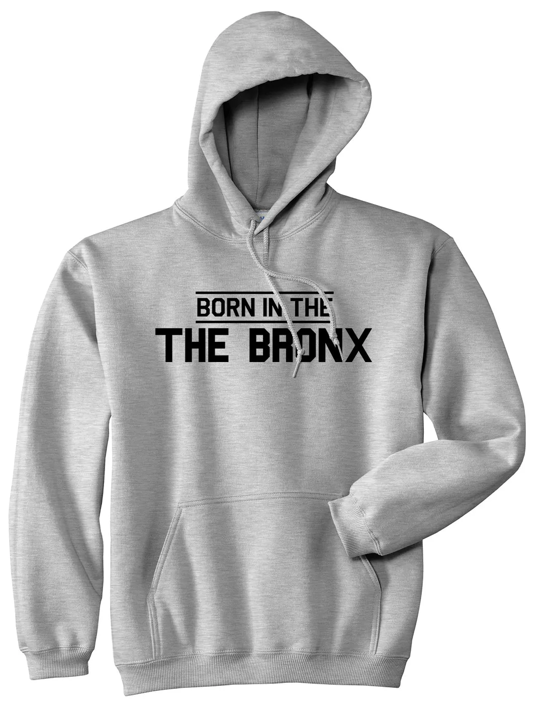 Born In The Bronx NY Mens Pullover Hoodie