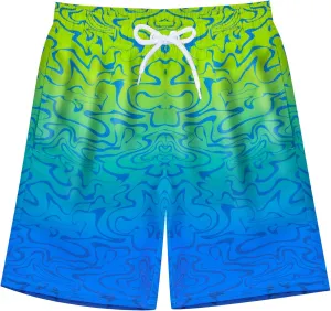 Boys Swim Trunks Board Shorts Teen Boys Swimsuit Quick Dry Swimwear Swimming Shorts Bathing Suit Size 8,10-12,14-16