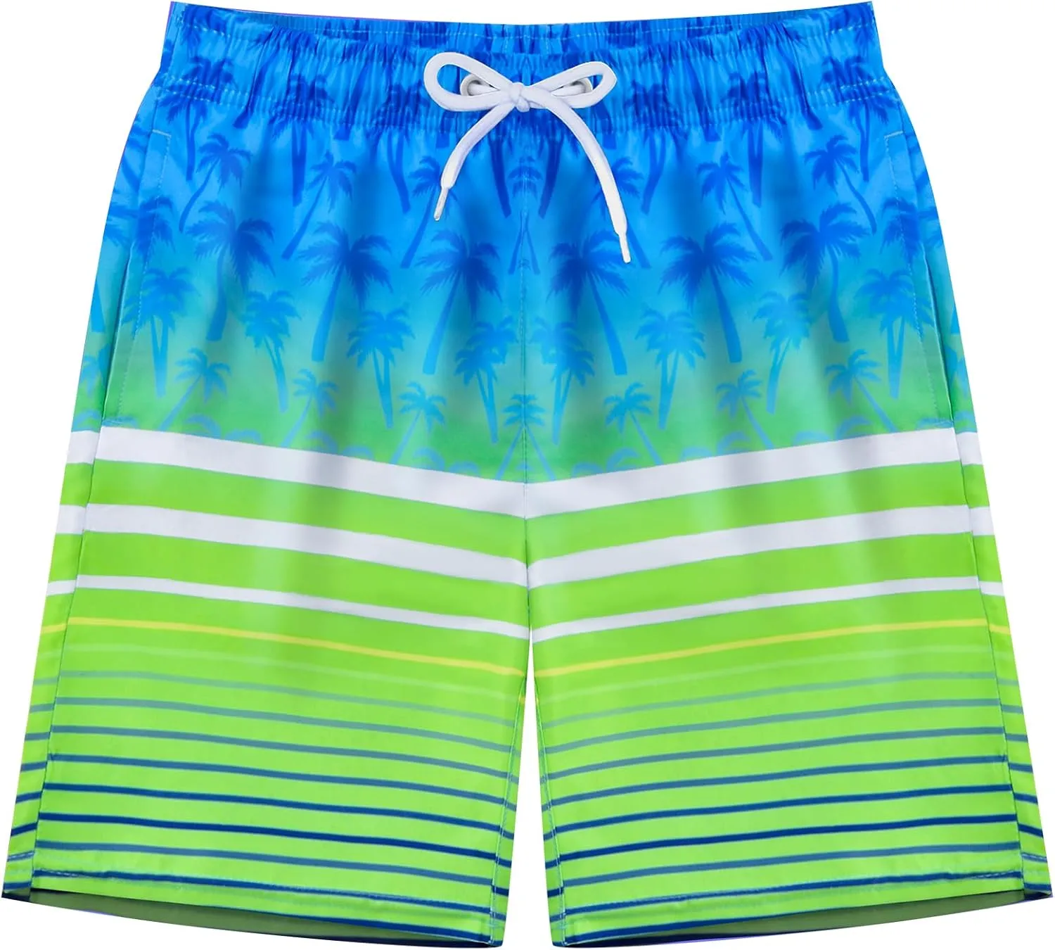 Boys Swim Trunks Board Shorts Teen Boys Swimsuit Quick Dry Swimwear Swimming Shorts Bathing Suit Size 8,10-12,14-16