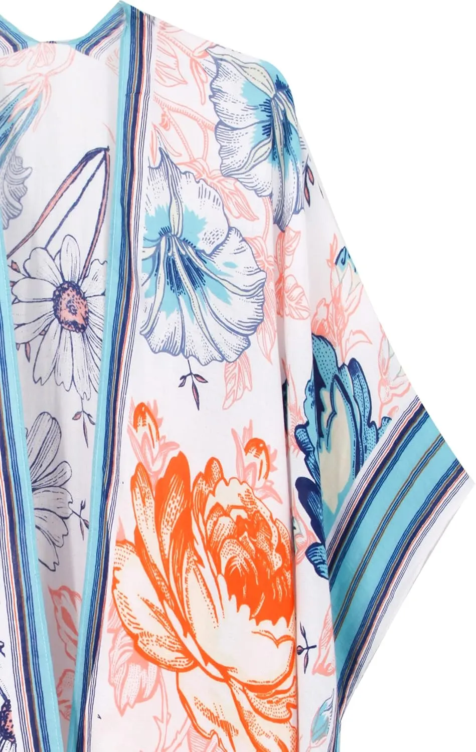 Breezy Lane Kimonos for Women Swimsuit Coverups Beach Cover Up Swimwear Cardigan Summer