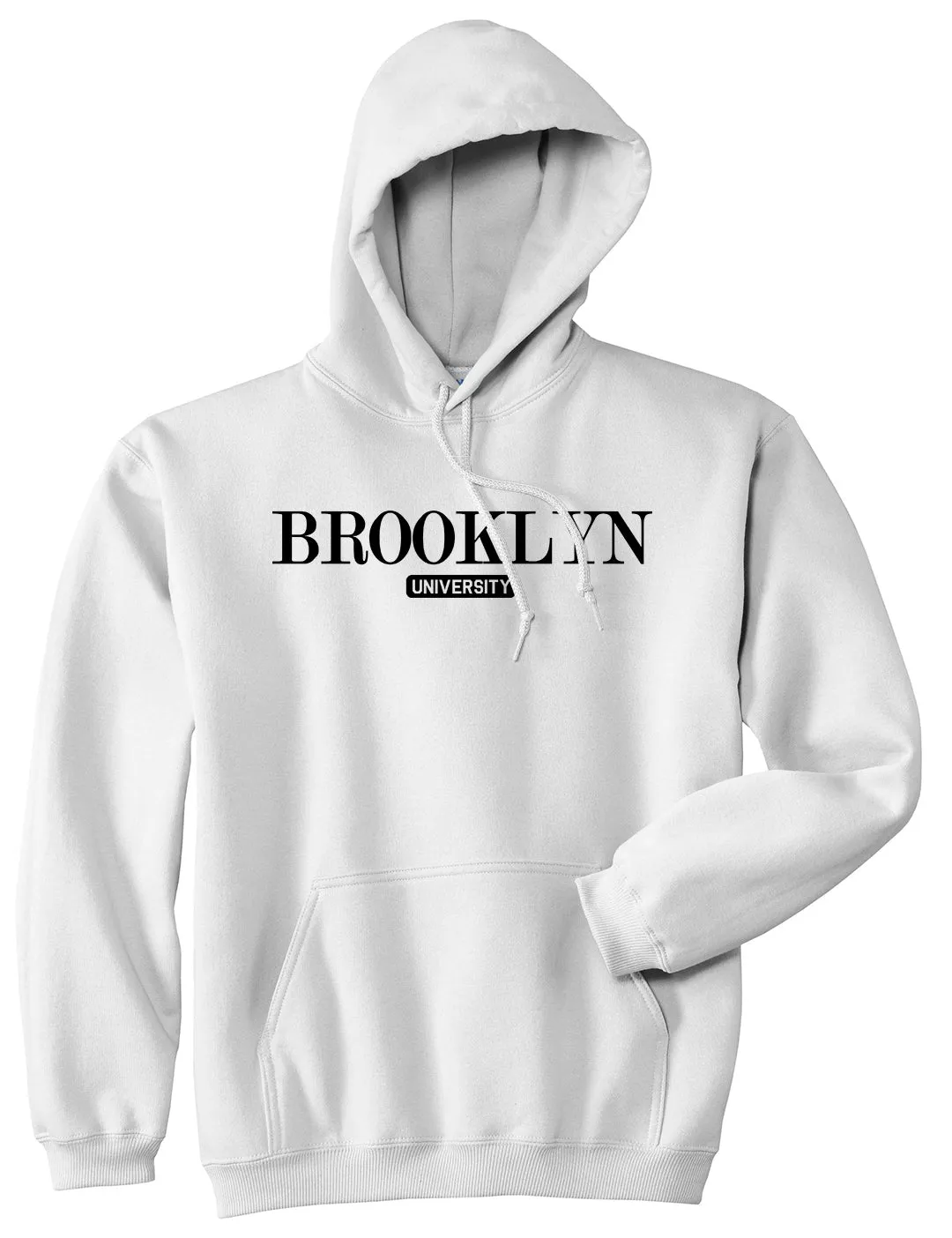 Brooklyn University New York Mens Pullover Hoodie
