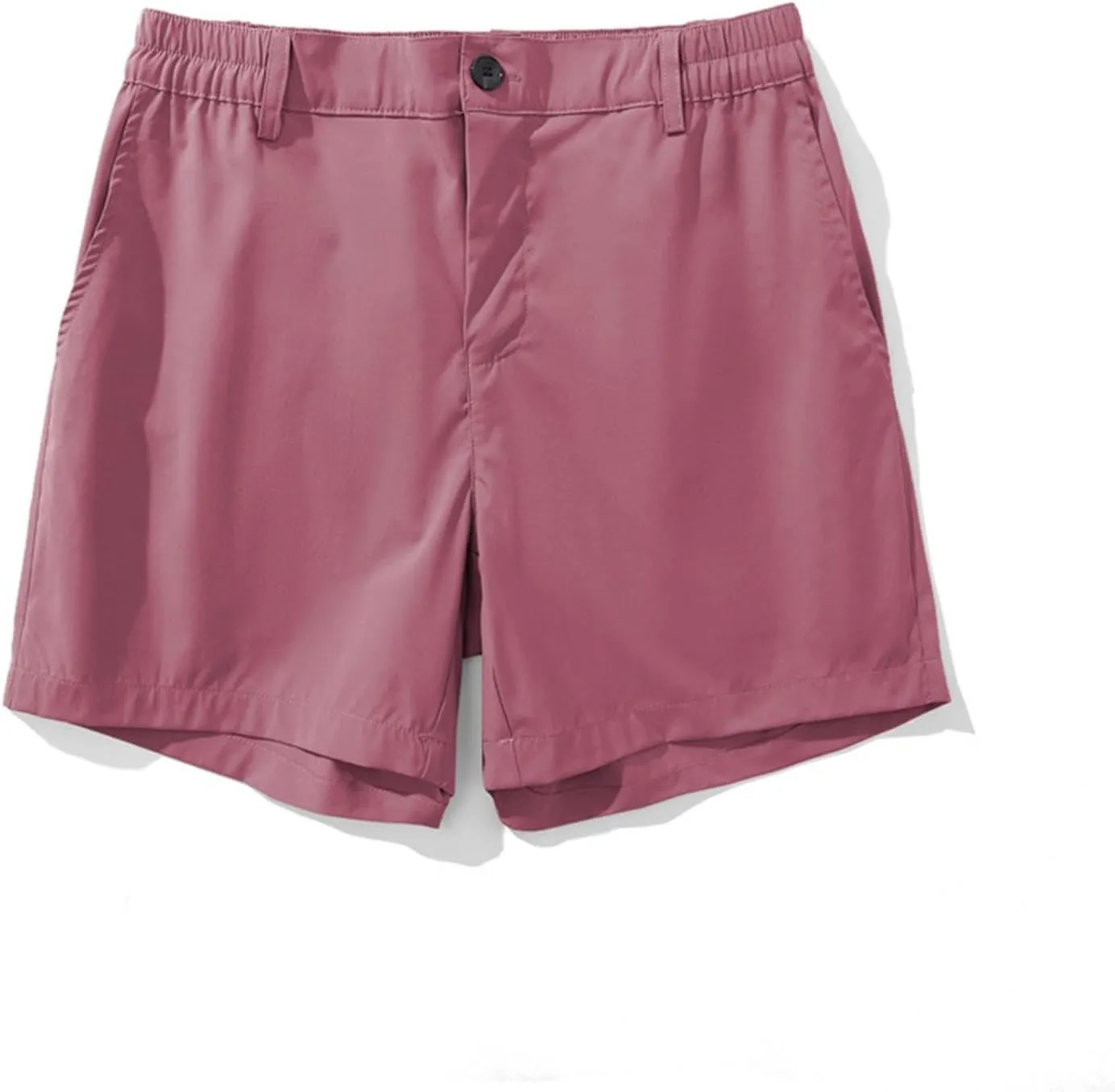 Casual Shorts for Men Flat Front Chinos Bermuda Pull On Shorts 5 Inch Dressy Casual Vacation Beach Summer Clothes