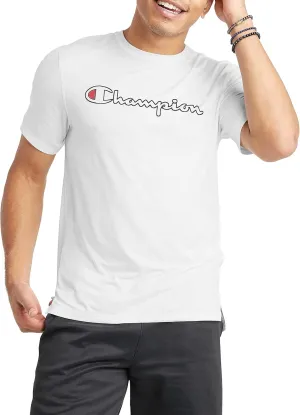 Champion Men's T-shirt, Mvp, Moisture Wicking, Anti Odor, Lightweight T-shirt for Men