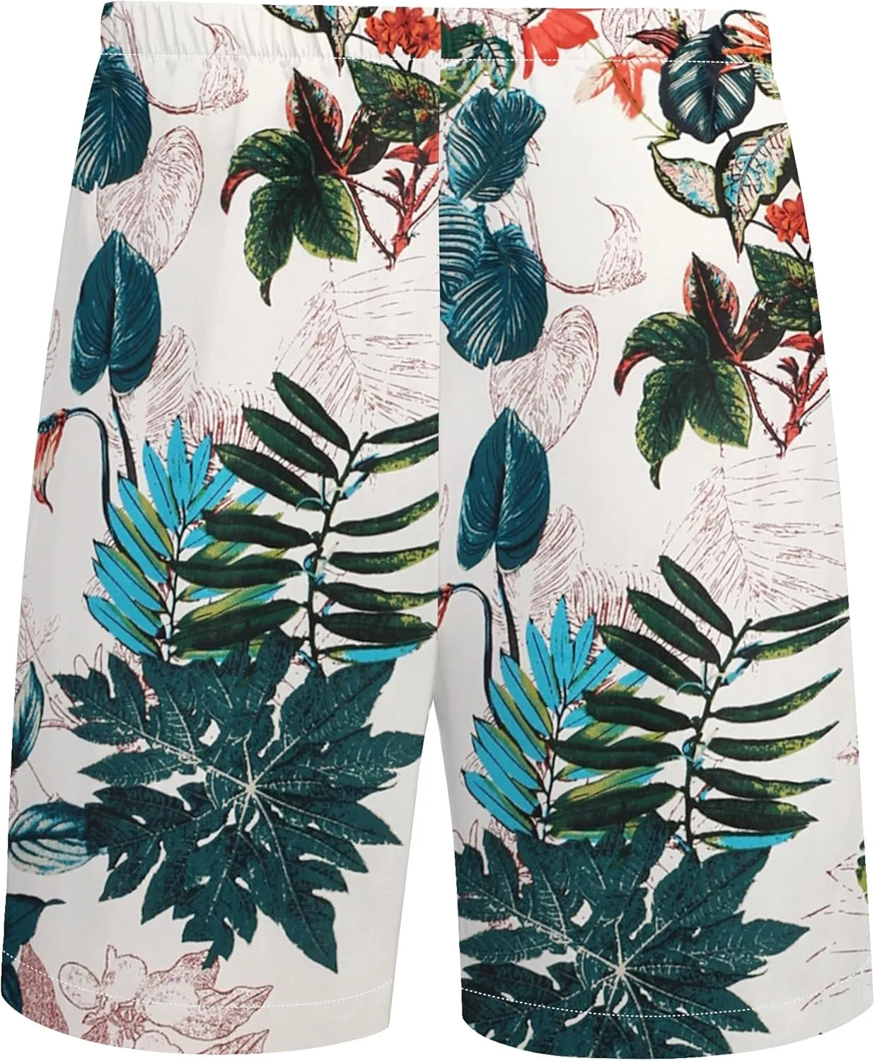 COOFANDY Men's Hawaiian Matching Shirt and Shorts Set Summer Beach 2 Piece Outfits Short Sleeve Cuban Shirts and Shorts