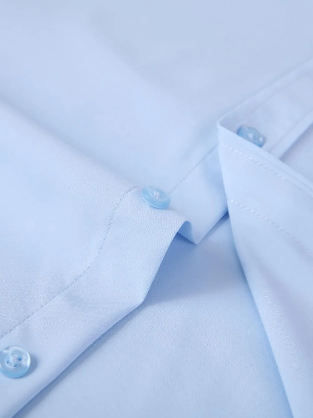 corfty Men Long Sleeve Dress Shirt - Regular Fit Stretch Free-Wrinkle Casual Button Down Shirt
