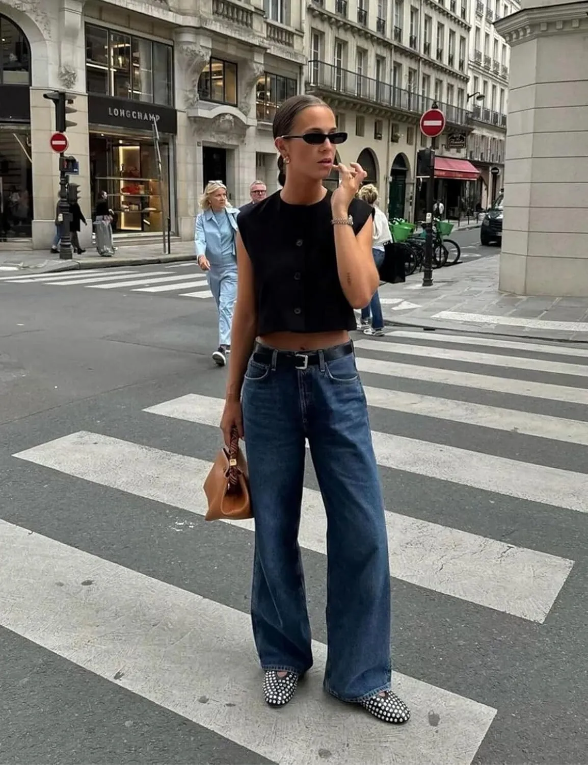 Cropped Suit Vest for Women 2025 Summer Business Button Up Sleeveless Blazer Waistcoat Vest Tops