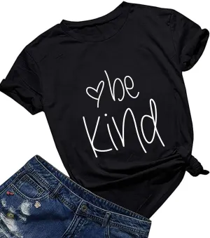 DANVOUY Womens T Shirt Casual Cotton Short Sleeve V-Neck Graphic T-Shirt Tops Tees