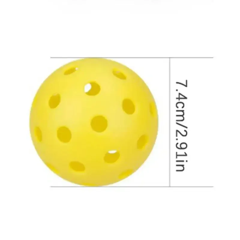 Durable Outdoor Training Pickleball Balls (5-Pack)