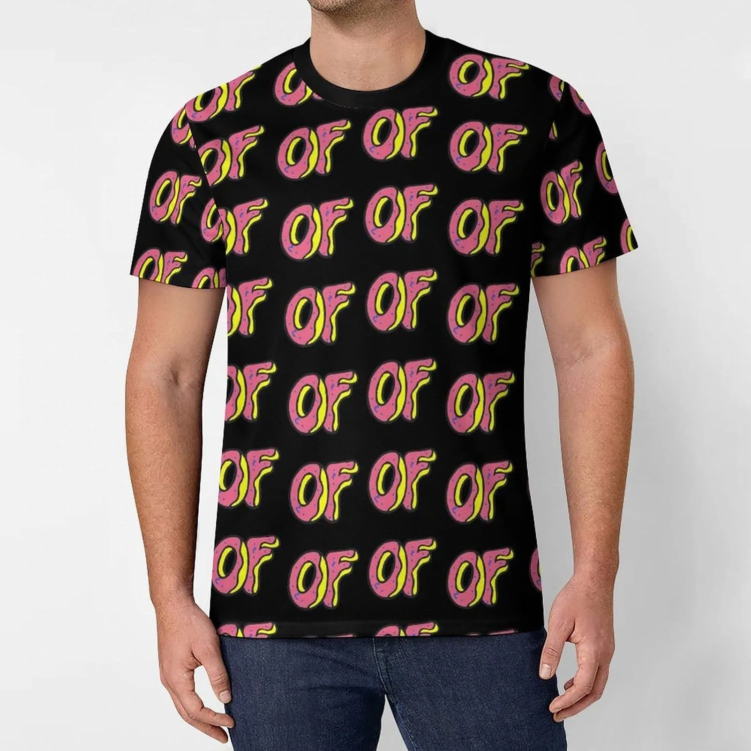 Funny Odd Future Men’s T-Shirt Short Sleeve Tee Athletic Gym Workout Crew Neck Tops