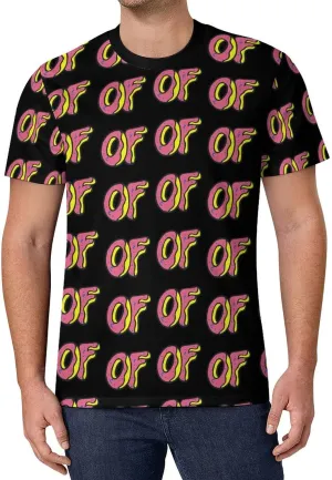 Funny Odd Future Men’s T-Shirt Short Sleeve Tee Athletic Gym Workout Crew Neck Tops