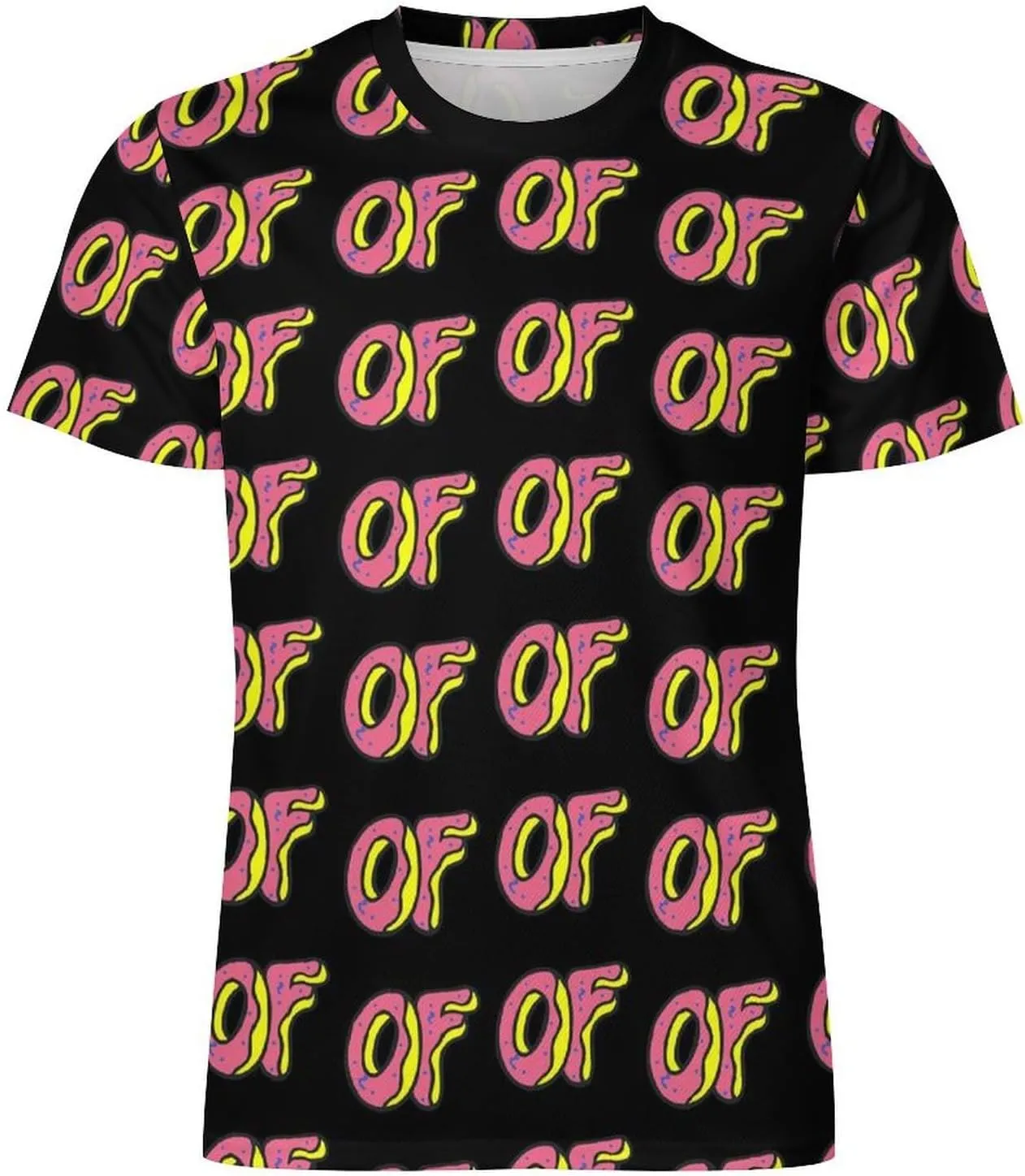 Funny Odd Future Men’s T-Shirt Short Sleeve Tee Athletic Gym Workout Crew Neck Tops