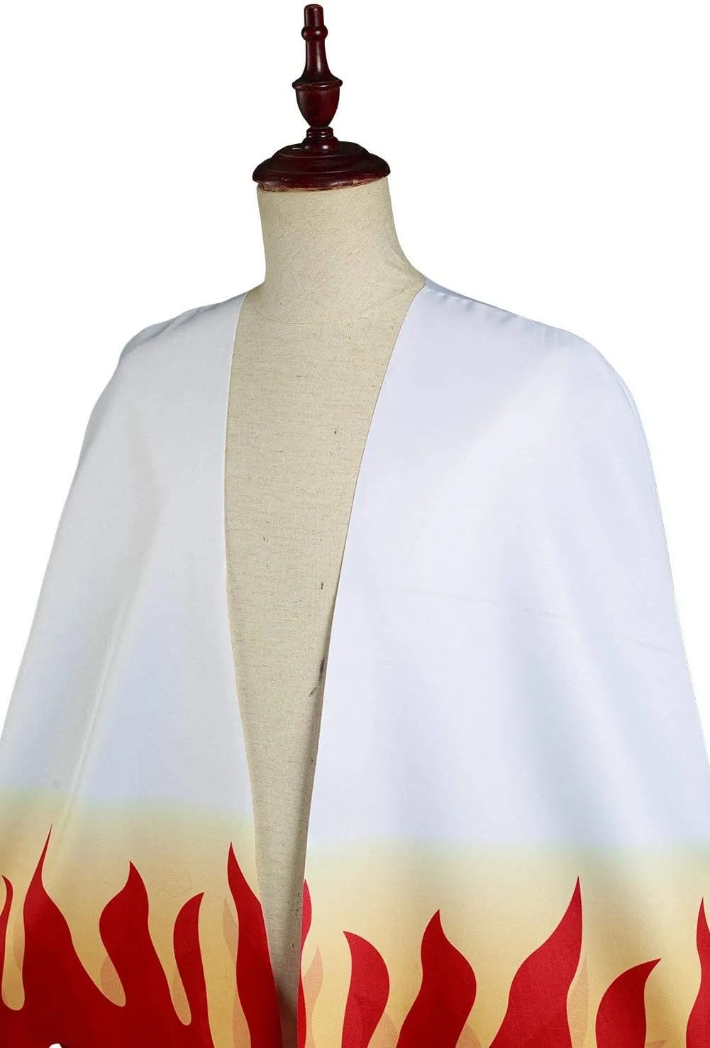 Haydory Women Kochou Shinobu/Agatsuma Zenitsu/Rengoku Kyoujurou Cloak Cosplay Costume Kimono Cape Robe Halloween Suit Adult