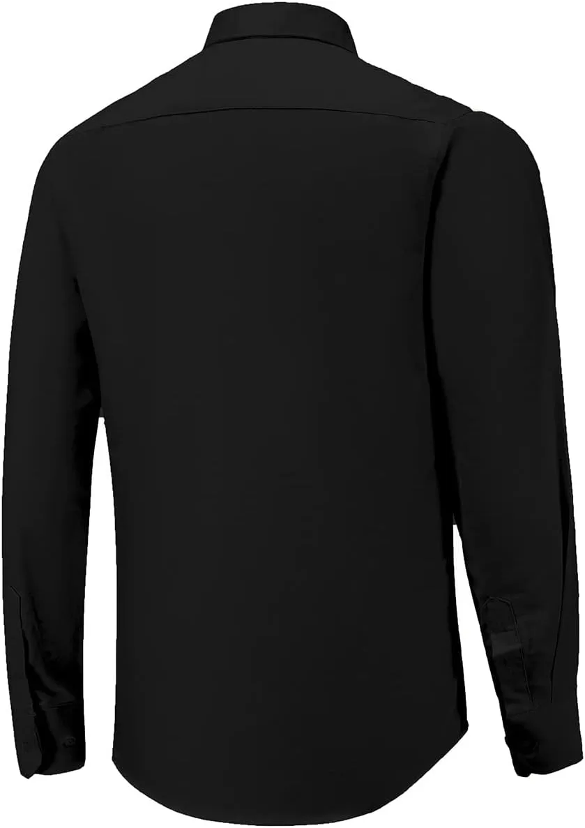 Jandukar Mens Wrinkle Resistant Shirt Long Sleeve Wrinkle Free Dress Shirt