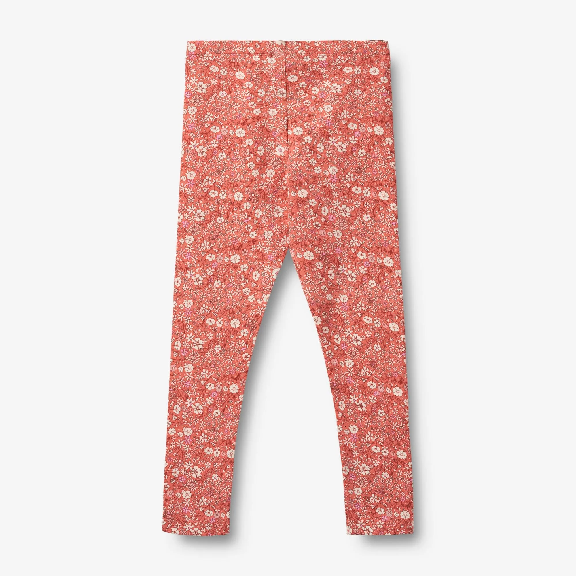 Jersey Leggings Jules - coral flowers