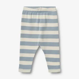 Jersey Pants Silas - calm blue stripe