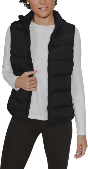 JIHUILAI Womens Puffer Vest Lightweight Sleeveless Jacket Women Puffy Vest Quilted Coat Warm Winter Vests With Pockets