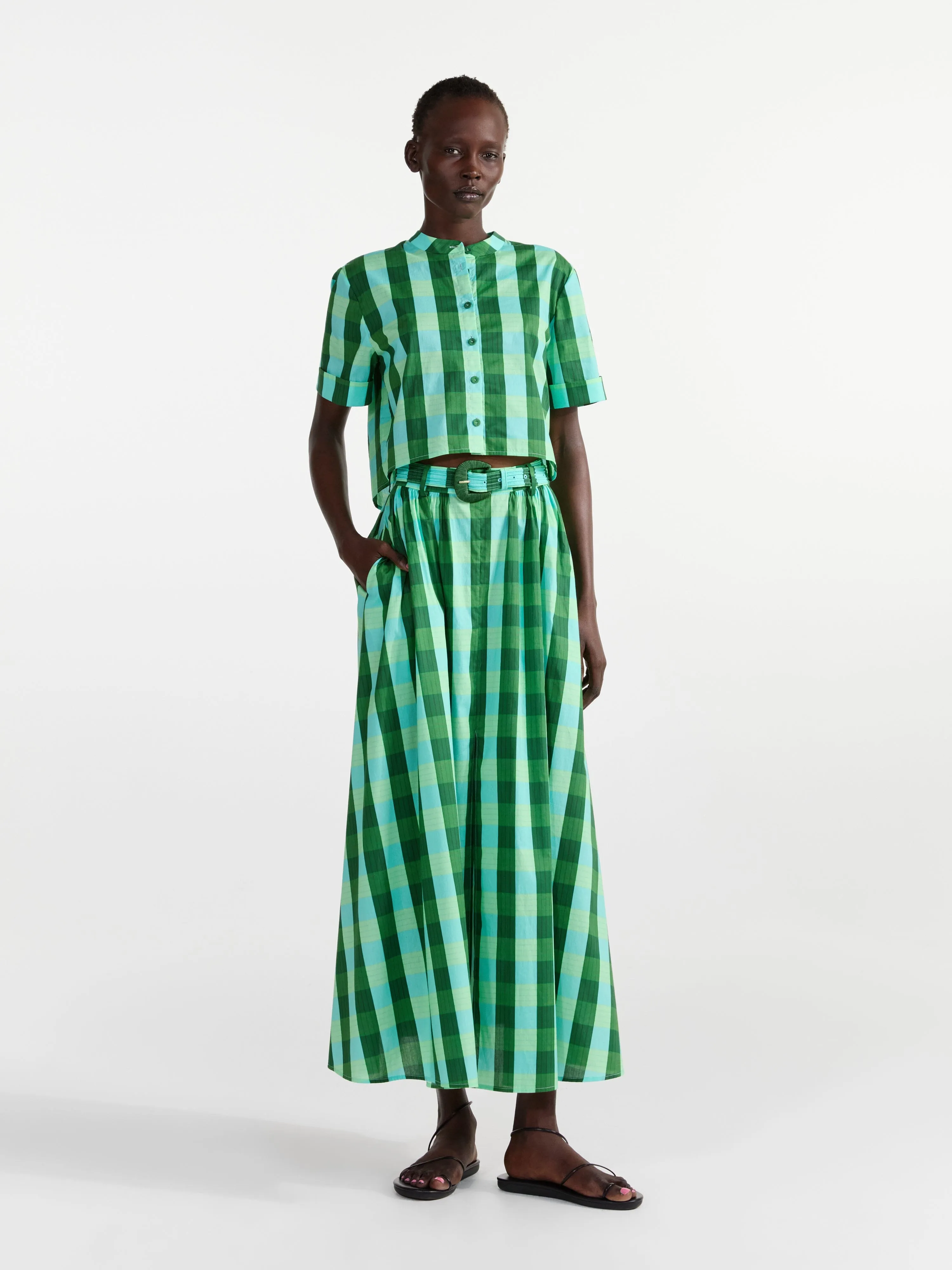 Judi Skirt in Banji Garden