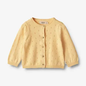 Knit Cardigan Maia | Baby - pale apricot