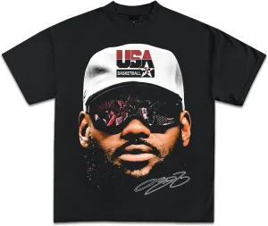 Lebron Graphic T-Shirt Collection | Basketball Y2K Rap | Premium Quality Heavyweight Shirt for Men & Women