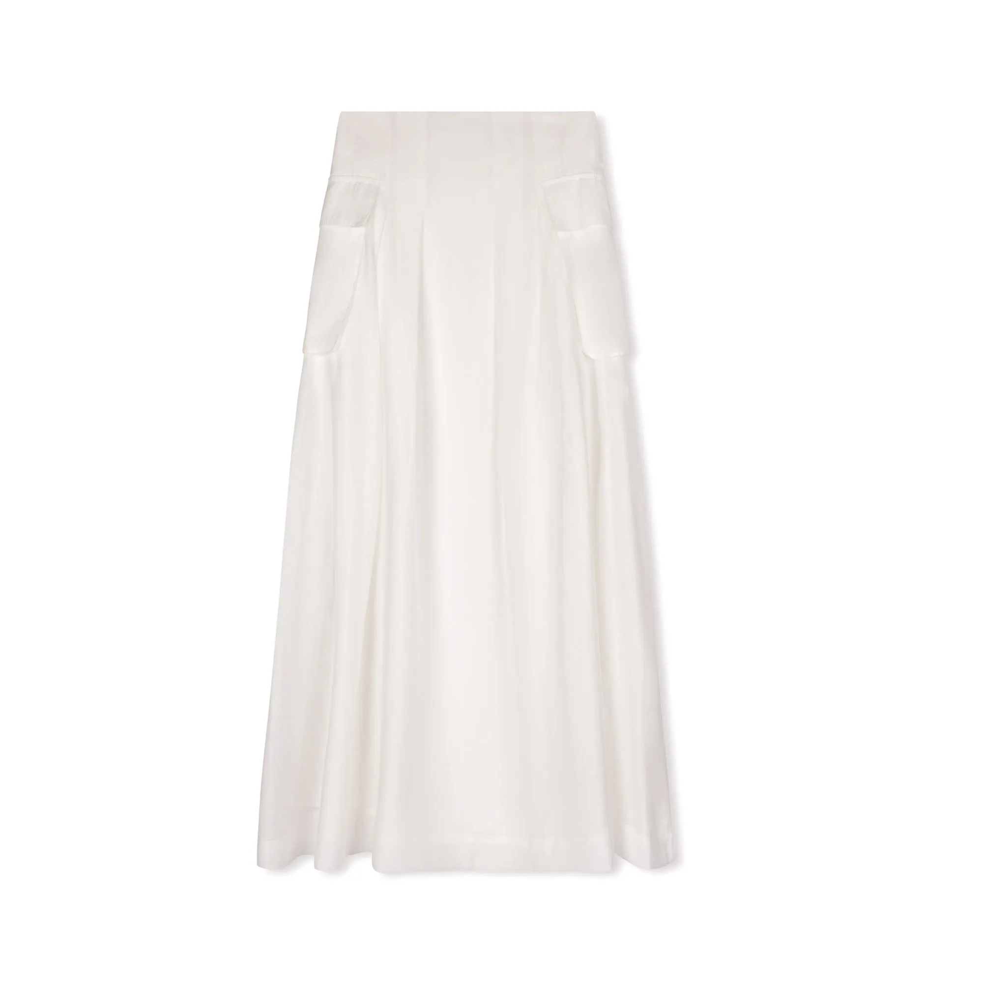 Lete Maxi Skirt | White
