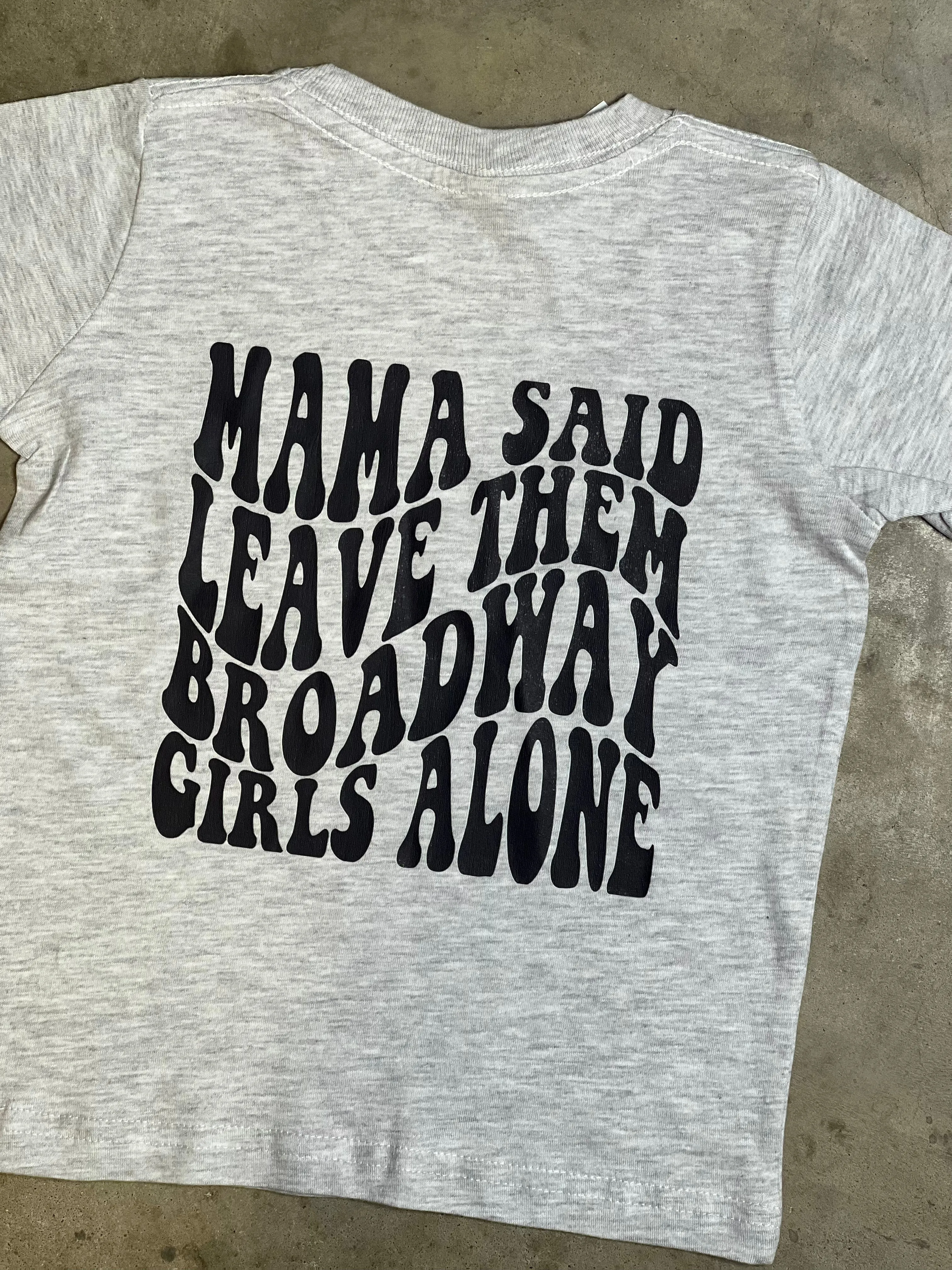 Mama Said | Pocket Graphic T-shirt