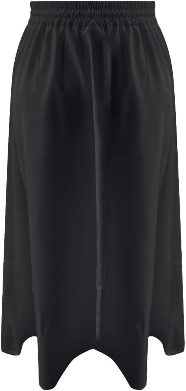 Maxi Skirts for Women 2025 Elegant Boho Pleated Skirt Elastic High Waisted Casual Summer Pockets A Line Dresses Outfits