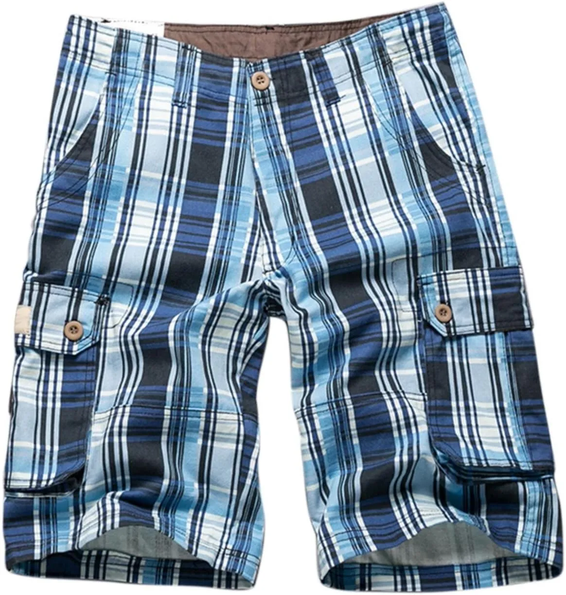Men Shorts with Multi-Pocket Overalls and Men's Pants Summer Leisure Fashion Men's Pants Mens Cargo Chaps Shorts for