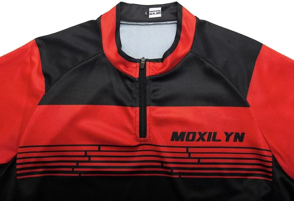 Mens Cycling Jersey Short Sleeves Funny Jerseys Quick-Drying Bike Shirt MTB Mountain Bike Shirt