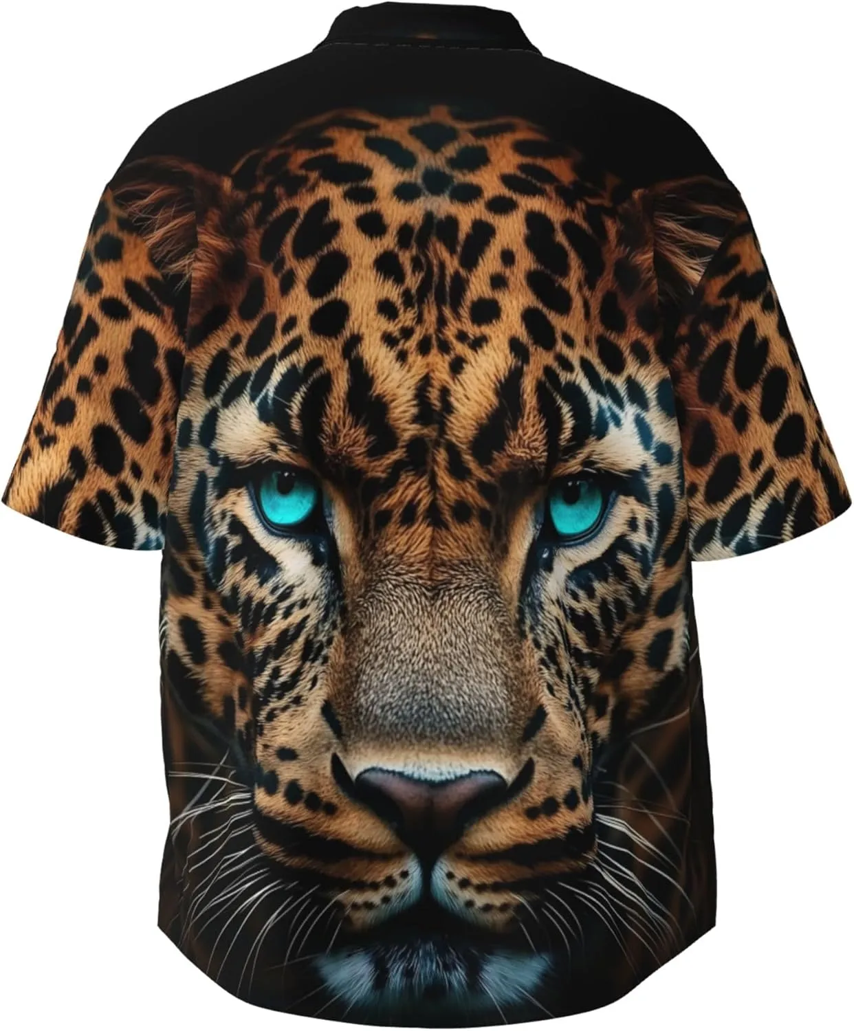 Men's Hawaiian Beach Shirt, Short Sleeve Shirts for Men, Quick-Dry Button Up Shirt