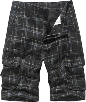Mens Khaki Shorts Trousers Pants Solid Cotton Color Cropped Men's Casual Men's Pants Mens Cargo Shorts Size 34 Mens
