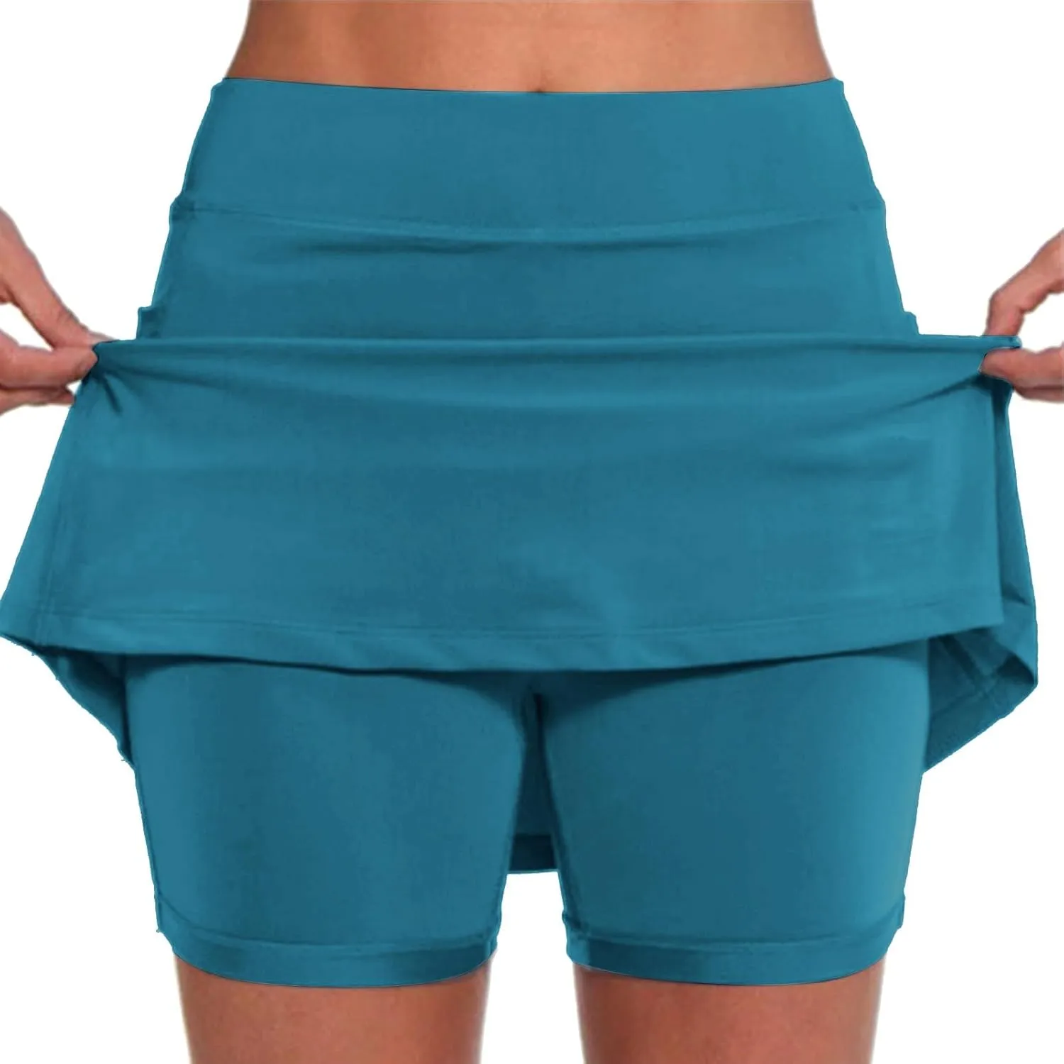 Mini Skirts for Women Sexy Athletic Dress for Women with Shorts Knee Length Bermuda Shorts for Women Trendy Baggy