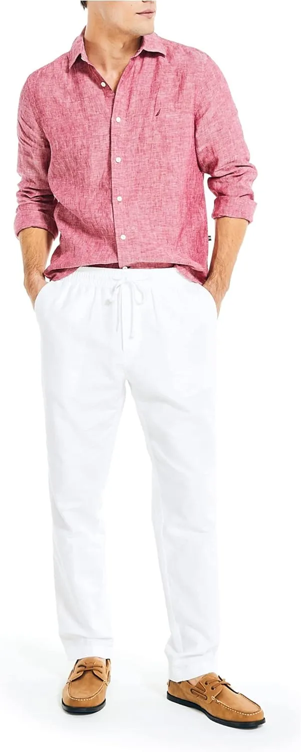 Nautica Men's Linen Shirt