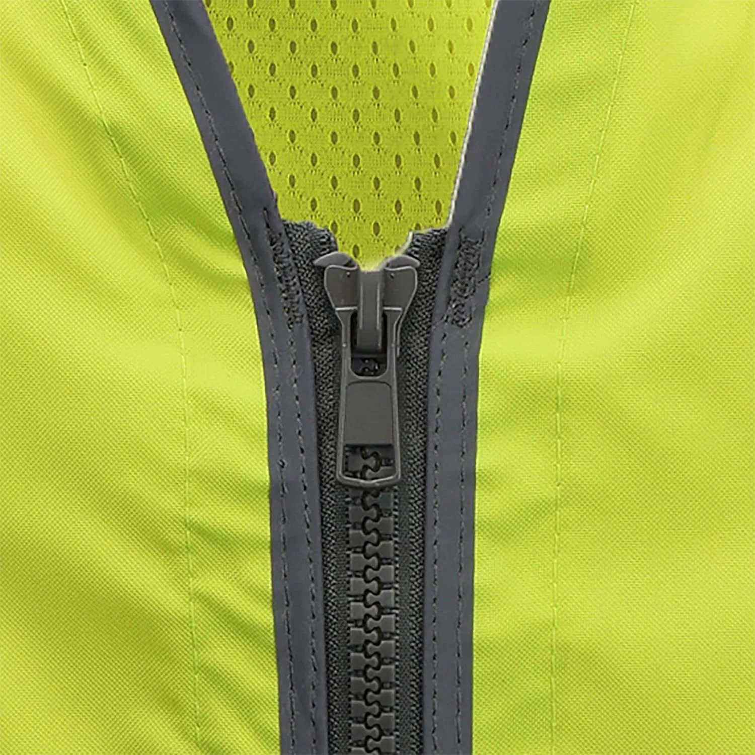 Radians SV55 Class 2 Heavy Woven Two Tone Engineer Vest with Padded Neck to Support Extra Weight in Cargo Pockets
