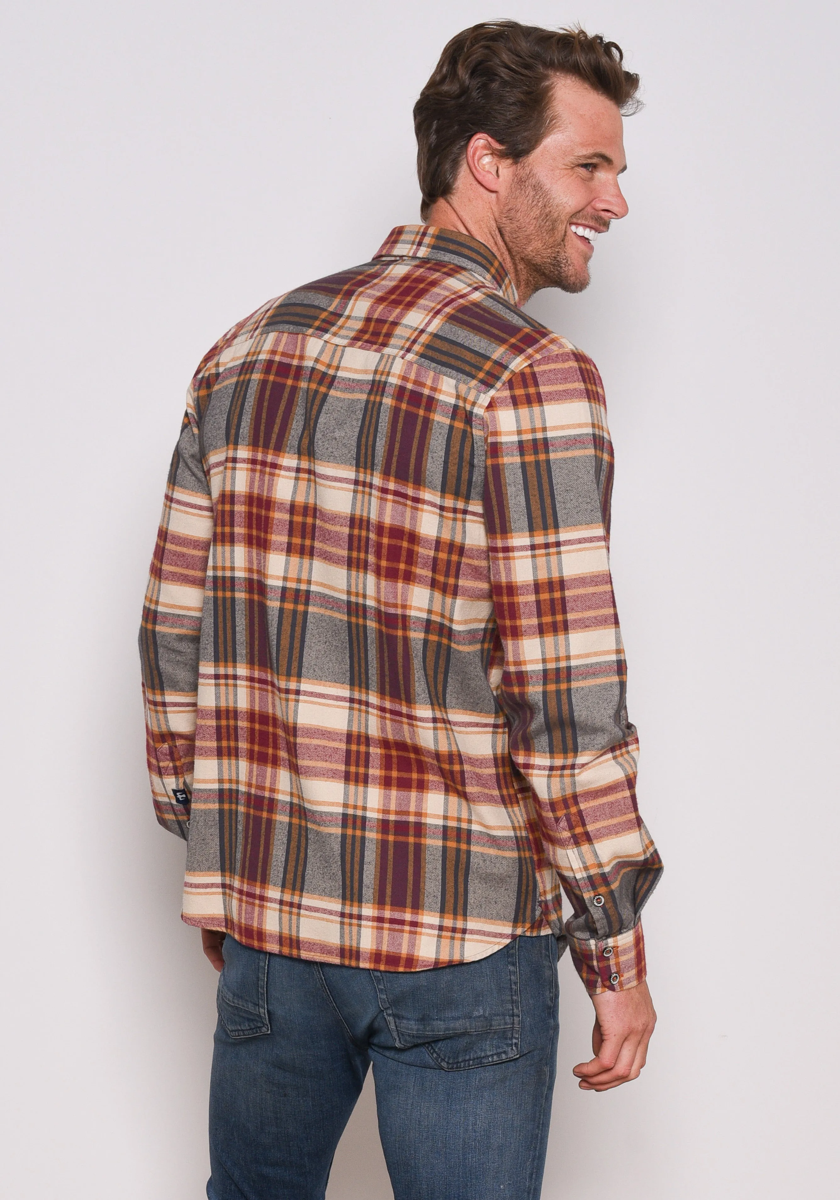Red Checked Flannel Shirt