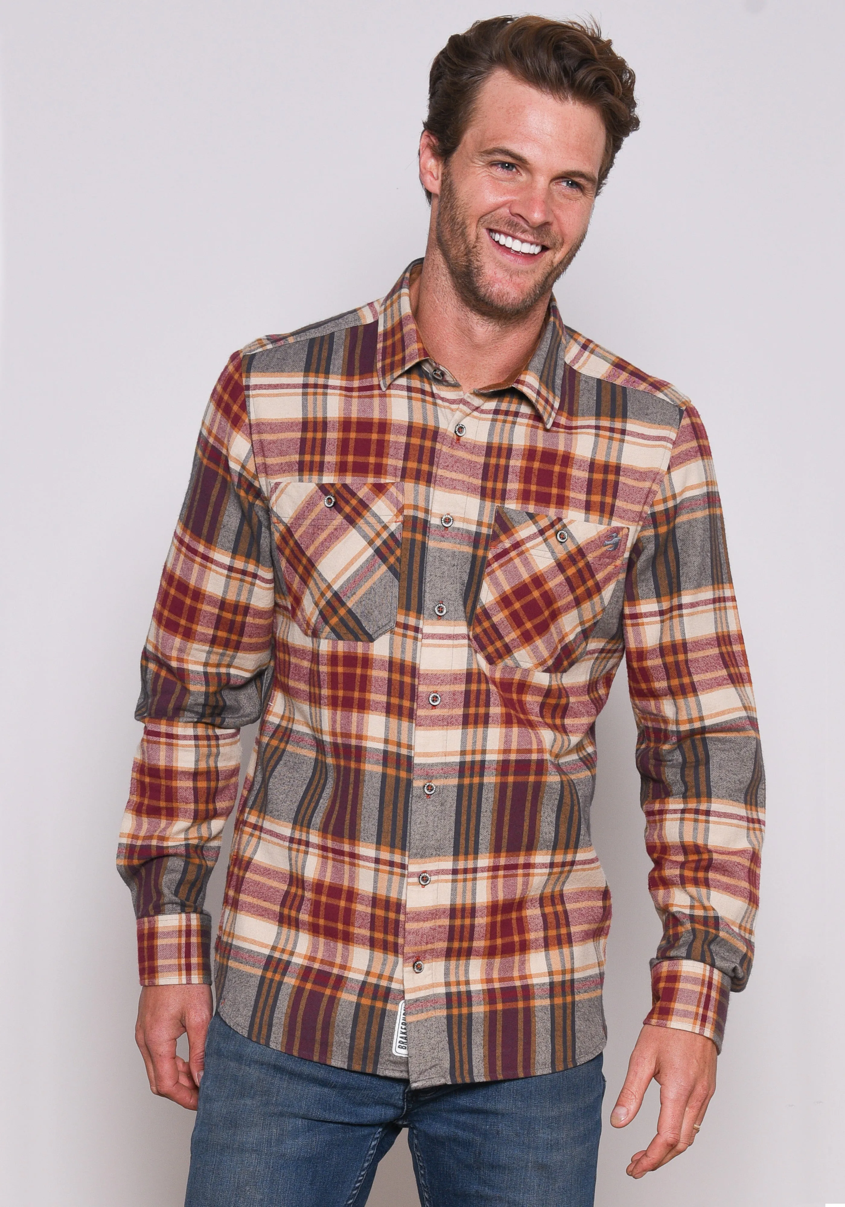 Red Checked Flannel Shirt