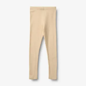 Rib Leggings Maddy - macadamia