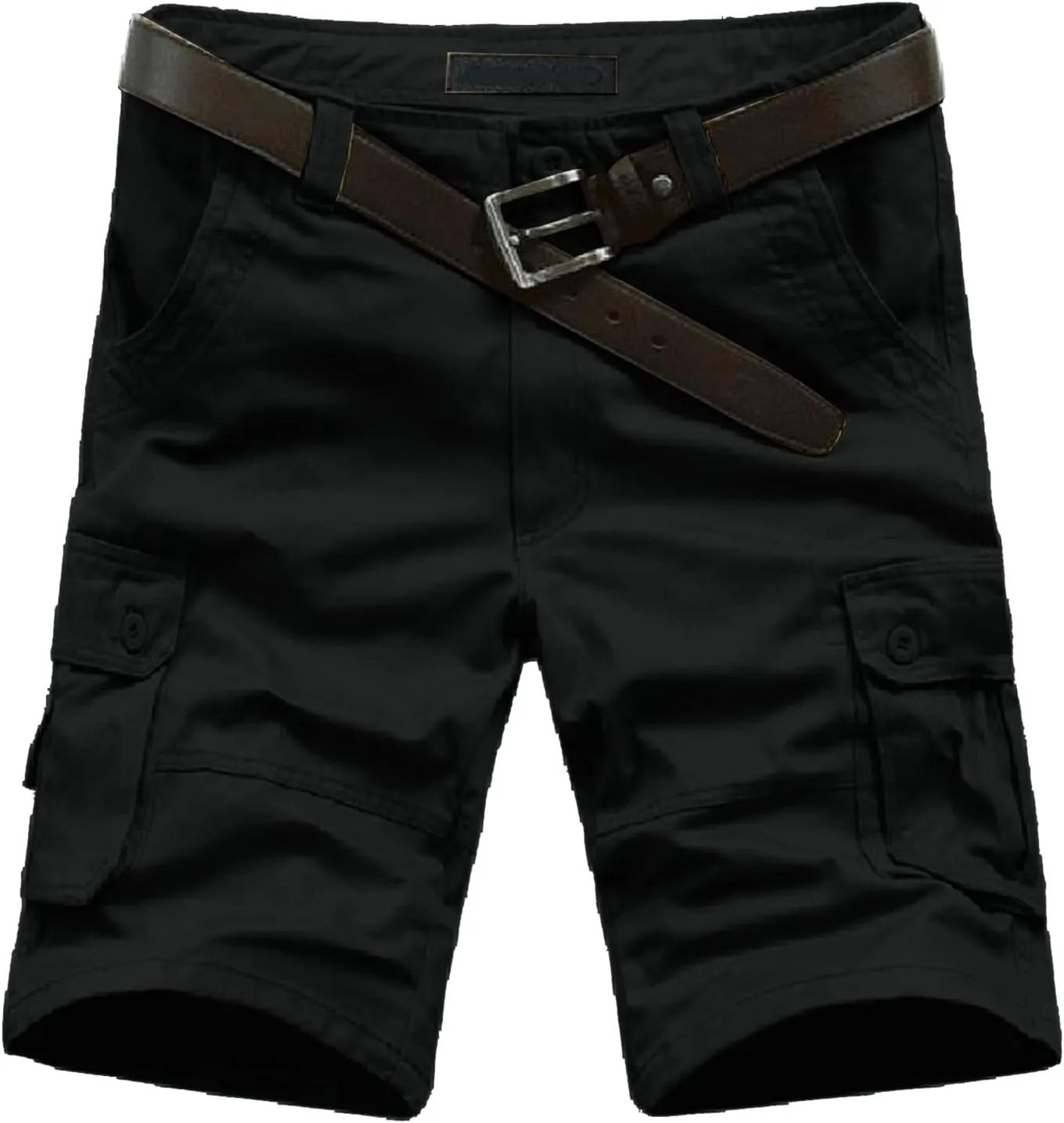 Shorts for Men with Multi-pocket and Fashion Summer Leisure Pants Overalls Men's pants Men's Khaki Shorts Khaki Mens