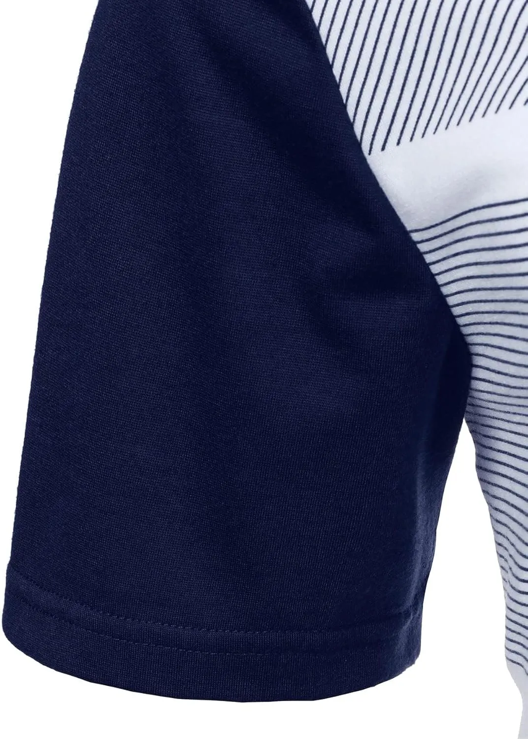 SOLY HUX Men's Golf Shirts Color Tennis Shirt Short Sleeve Casual Work T-Shirt