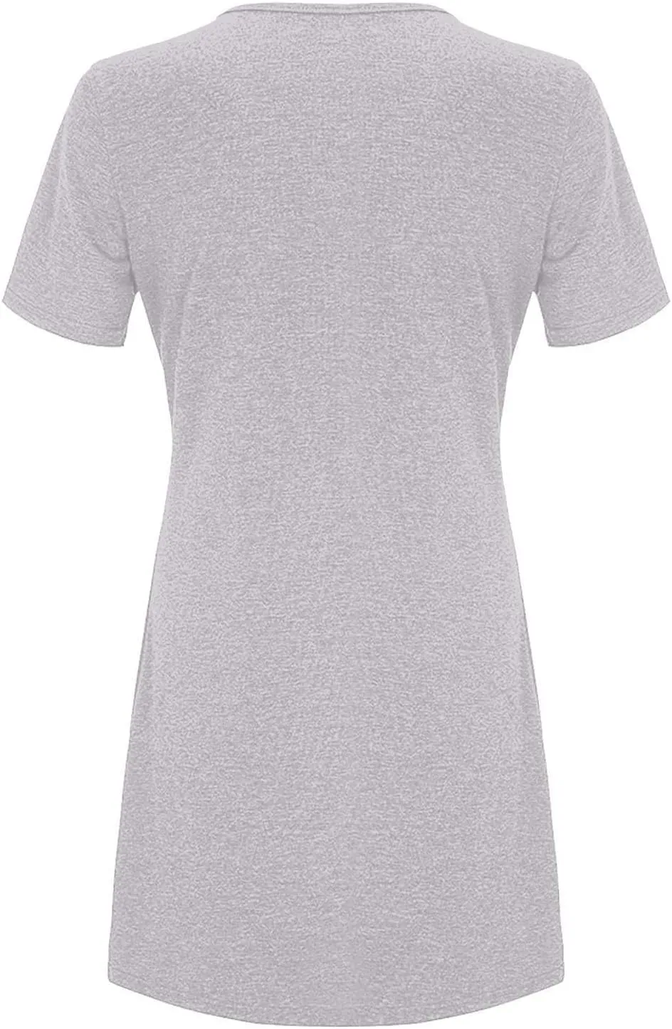 Summer Dresses for Women 2025 Casual Loose Fit Short Sleeve Crew Neck Mini Dresses A-Line Flowy T-Shirts Dresses