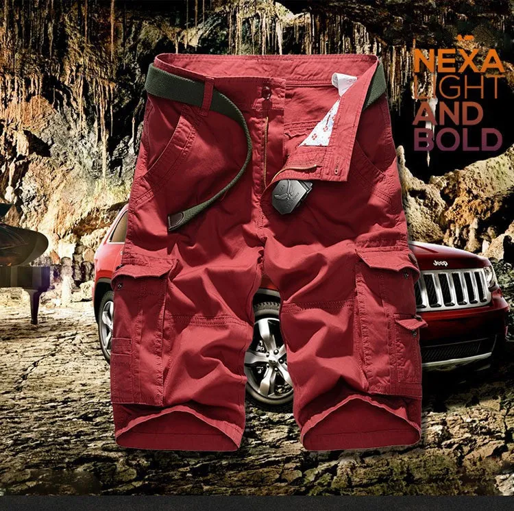 Summer New Cotton Shorts Masculino High Quality Loose Mens Shorts Casual Shorts