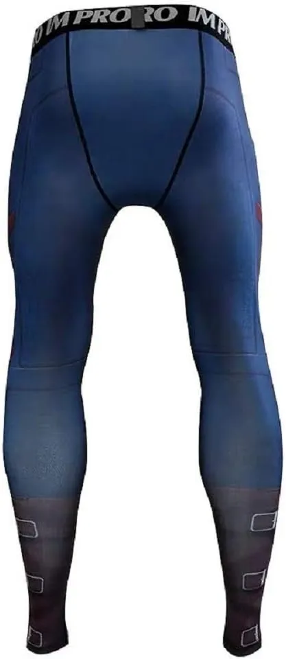 Super Hero Compression Sports Shirt Men's Long/Short Sleeve Fitness Tee Gym T-Shirt