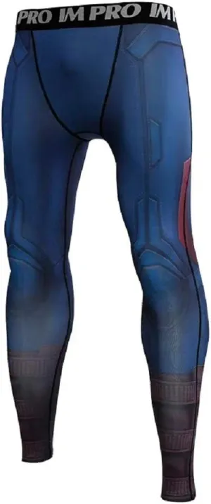 Super Hero Compression Sports Shirt Men's Long/Short Sleeve Fitness Tee Gym T-Shirt