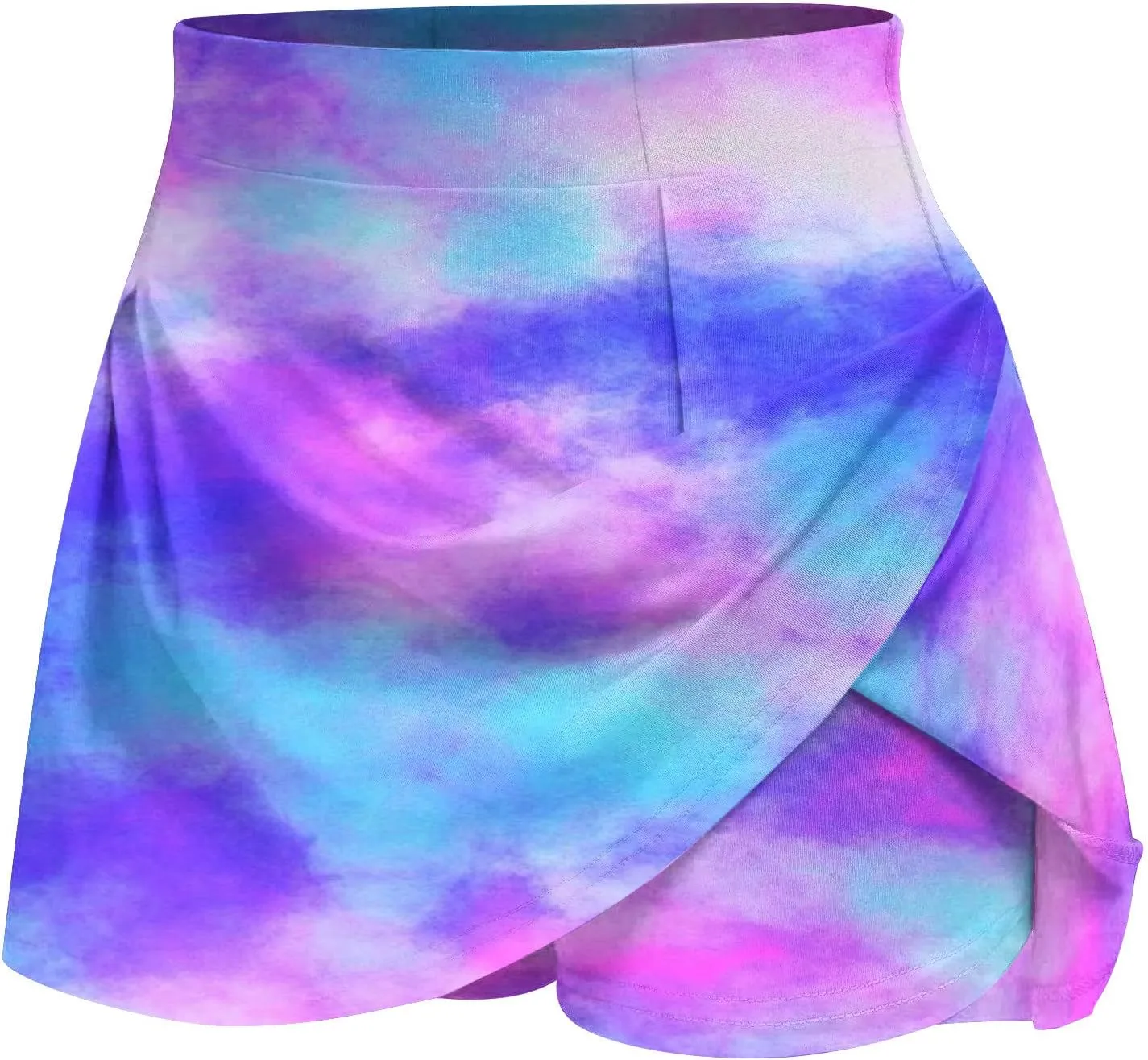 Tennis Skorts for Women Elastic High Waisted Athletic Mini Skirt with Built-in Shorts 2025 Summer Workout Yoga Shorts