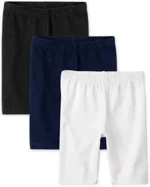 The Children's Place Girls' Solid Bike Shorts