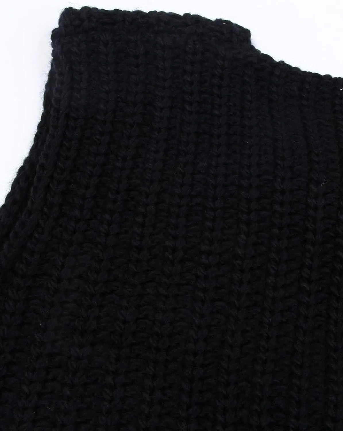 Trendy Cardigan Sweater Vest for Women Crochet Chunky Knit Top Sleeveless Bows Bandage Crop Tops with Pockets