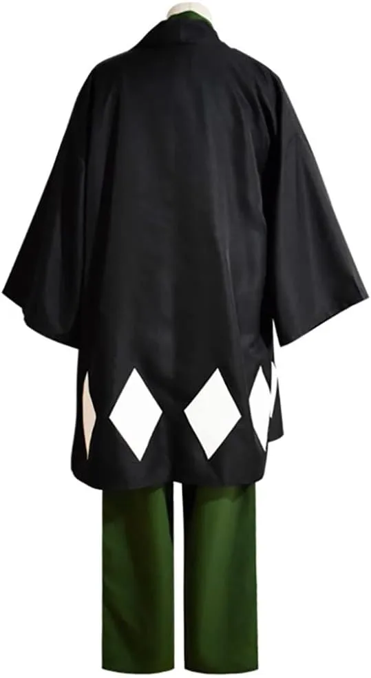 Urahara Kisuke Cosplay Costume Outfit Kimono Uniform Cloak Anime Full Set With Hat Suit